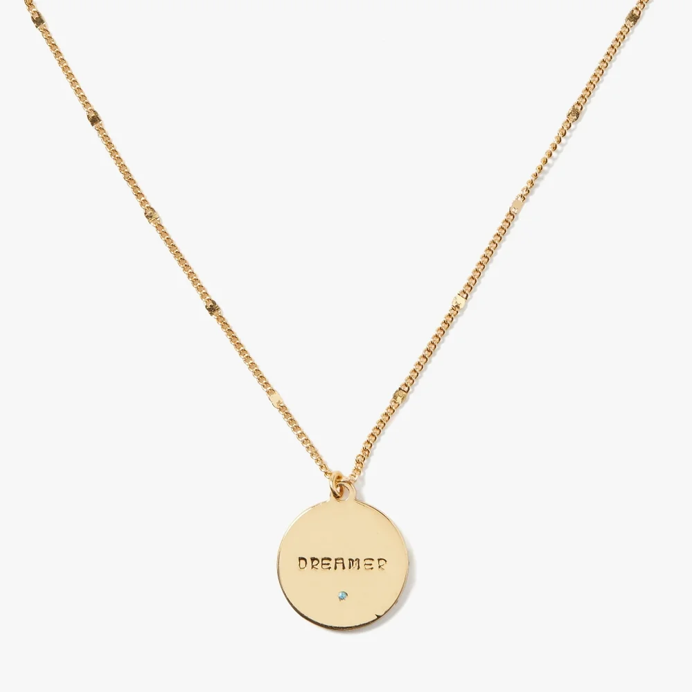 NEW Kate Spade Pisces Pendant in Gold